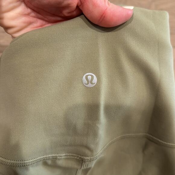 LULULEMON Rosemary Green Align High Rise Active Workout Leggings Size 20 - Picture 10 of 11